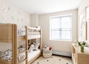 Thumbnail 4 of 17 - Childrens Bedroom Layout With Large Window  at Lenox Apartments, Boston, 02118