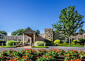 Thumbnail 3 of 12 - Exterior View of Leasing and Management Office. at Pheasant Hill Estates, Harrisburg, PA