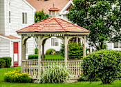 Thumbnail 7 of 12 - Community Gazebo  with Lush Landscaping. at Pheasant Hill Estates, Harrisburg