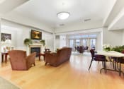 Thumbnail 6 of 15 - Resident Seating Area and Foyer  at Summit Wood Apartments, Watertown, 13601