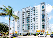 Thumbnail 1 of 36 - Exterior building at Douglas Enclave, Miami, FL.