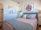 Thumbnail 22 of 32 - a bedroom with a bed and two night stands