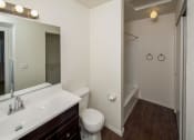 Thumbnail 1 of 32 - Bathroom With Adequate Storage at Rio Verde Apartments, Arizona, 86326