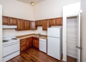 Thumbnail 3 of 32 - Fully Furnished Kitchen at Rio Verde Apartments, Cottonwood, AZ