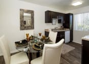 Thumbnail 9 of 27 - Fully Equipped Kitchens And Dining at Country Club Terrace Apartments, Flagstaff, AZ
