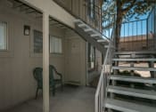 Thumbnail 26 of 31 - Backyard Staircase at Pine View Village Apartments, Flagstaff, AZ, 86001