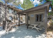 Thumbnail 29 of 31 - Backyard Grill Station at Pine View Village Apartments, Flagstaff, Arizona