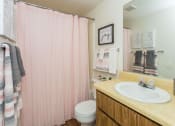 Thumbnail 2 of 31 - Luxurious Bathroom at Pine View Village Apartments, Flagstaff