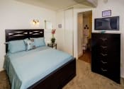 Thumbnail 5 of 31 - Bedroom With Bathroom View at Pine View Village Apartments, Flagstaff, AZ, 86001