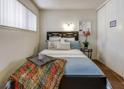 Thumbnail 6 of 31 - Gorgeous Bedroom at Pine View Village Apartments, Flagstaff, AZ