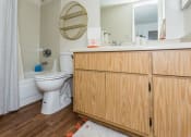 Thumbnail 14 of 36 - Spa Inspired Bathroom at University Square Apartments, Flagstaff, Arizona