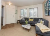 Thumbnail 28 of 56 - Spacious Living Room With Plank Flooring at Woodlands Village Apartments, Arizona