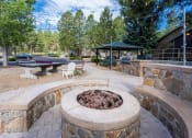 Thumbnail 47 of 56 - Outdoor Firepit at Woodlands Village Apartments, Flagstaff, Arizona