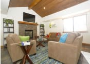 Thumbnail 20 of 27 - Clubroom With Fireplace at Country Club Terrace Apartments, Flagstaff