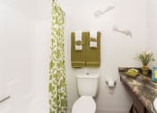 Thumbnail 5 of 29 - Bathroom Fitters at Butterfield Apartments, Flagstaff, AZ, 86004