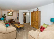 Thumbnail 6 of 29 - Modern Living Room at Butterfield Apartments, Flagstaff, AZ 86004