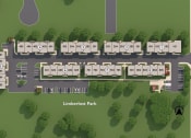 Thumbnail 32 of 32 - a site plan of a campus with a parking lot and trees
