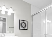 Thumbnail 7 of 8 - White interior bathroom at Nu-Horizons, Copiague, NY 11726