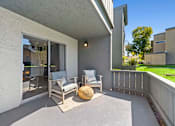 Thumbnail 13 of 19 - Apartment Patio at Hendrix Apartments, California, 92026