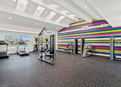 Thumbnail 14 of 19 - Fitness Room at Hendrix Apartments, Escondido
