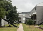 Thumbnail 16 of 16 - a row of houses with stairs and trees in the yard