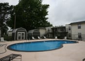 Thumbnail 7 of 14 - our apartments have a large pool for residents to enjoy