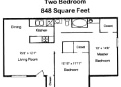 Thumbnail 8 of 14 - Two Bedroom