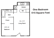 Thumbnail 9 of 14 - One Bedroom