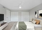 Thumbnail 10 of 54 - White Bedroom at Indian Creek Apartments*, Cincinnati, OH