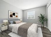 Thumbnail 7 of 18 - Spacious Bedroom at Hanna Village, Indiana