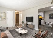 Thumbnail 6 of 16 - Living Room with TV at Rivers at Bluegrass, Lexington, Kentucky
