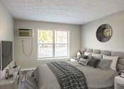 Thumbnail 11 of 16 - Bedroom with bed at Rivers at Bluegrass, Lexington
