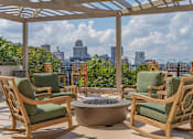 Thumbnail 31 of 64 - Firepit Lounge at Adams Edge Apartments, Ohio, 45202