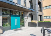 Thumbnail 74 of 81 - office building with a blue door at Four23/Hoge, Cincinnati