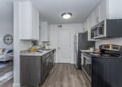 Thumbnail 7 of 21 - Fully Equipped Kitchen at Deerfield Crossing Apartments, Lebanon, OH, 45036