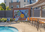 Thumbnail 32 of 42 - Pool view at DeSales Flats Apartments*, Ohio, 45206