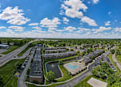 Thumbnail 35 of 35 - Aerial view of our community at Lawrence Landing, Indianapolis, Indiana