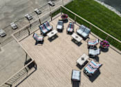 Thumbnail 26 of 35 - Stylish office deck at Lawrence Landing, Indianapolis, IN