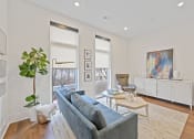 Thumbnail 12 of 81 - Bright Living Room at Four23/Hoge, Cincinnati, OH