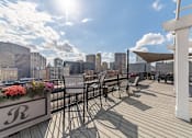 Thumbnail 43 of 44 - Rooftop Lounge With Conversation Area  at Renaissance at the Power Building, Ohio