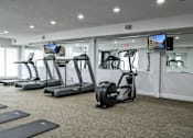 Thumbnail 21 of 35 - Fully Equipped Fitness Center at Lawrence Landing, Indianapolis, Indiana