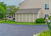 Thumbnail 37 of 46 - a detached garage in a residential neighborhood at Enclave, Ohio