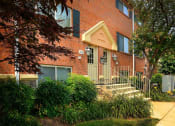 Thumbnail 4 of 18 - Stairway entrance to apartments at Gainsborough Court Apartments, Fairfax