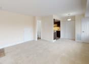Thumbnail 8 of 18 - Large room with opportunity for modern furniture placement at Gainsborough Court Apartments, Virginia, 22030