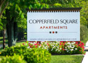 Thumbnail 7 of 18 - Exterior sign for Copperfield Square Apartments