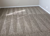 Thumbnail 10 of 15 - Bedroom in the Yeakel Townhome, featuring a carpeted floor and a wall.