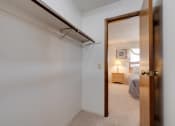 Thumbnail 35 of 35 - Closet space in the one-bedroom model unit at Olde English Village, providing ample storage for residents.