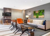 Thumbnail 14 of 51 - Living And Kitchen at Indigo 301 Apartments, King of Prussia, PA