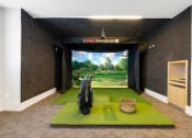Thumbnail 5 of 51 - Golf Simulator at Indigo 301 Apartments, King of Prussia, 19406