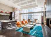 Thumbnail 3 of 51 - Entertainment Lounge at Indigo 301 Apartments, King of Prussia, Pennsylvania